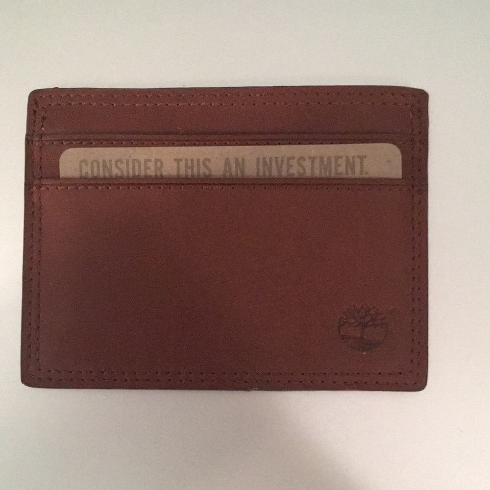 Timberland Men’s Leather Card Holder